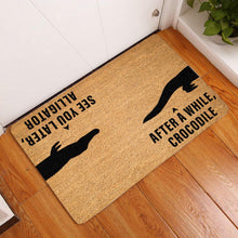 Load image into Gallery viewer, After A While-Crocodile Coir Pattern All Over Printing Doormat