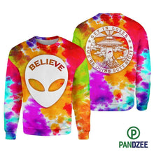 Load image into Gallery viewer, Alien Believe Get In Loser Sublimation Shirt for Men and Women - Pandzee