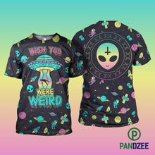 Load image into Gallery viewer, Alien Wish You Sublimation Shirt for Men and Women - Pandzee